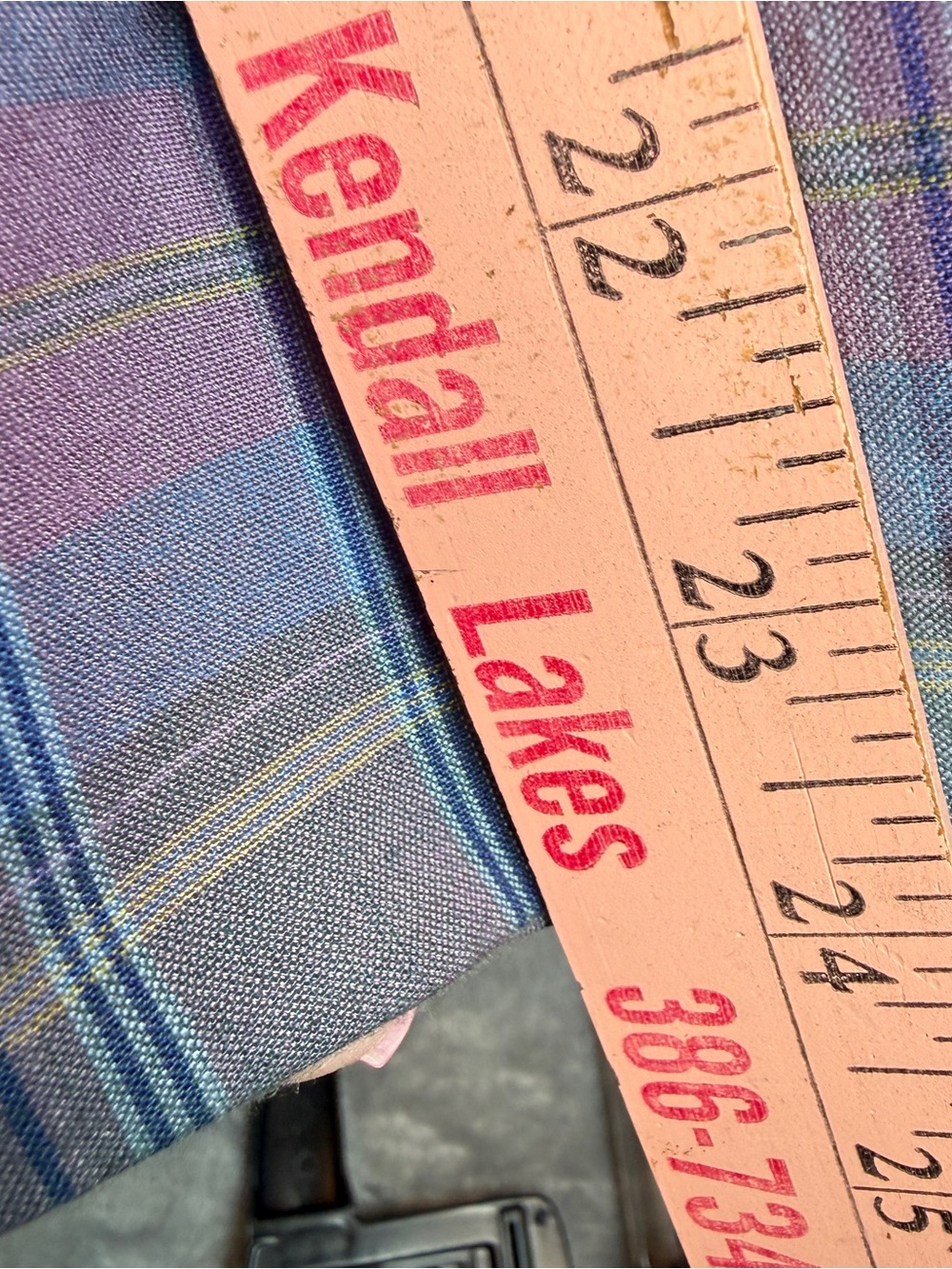 Ralph Lauren Multicolor Plaid Sport Coat in Blue and Pink - Picture 4 of 9